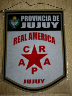 BANDERIN 40CM DORADO REAL AMERICA ABRA PAMPA JUJUY