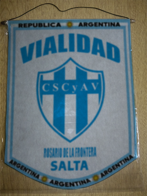 BANDERIN VIALIDAD ROSARIO FRONTERA SALTA