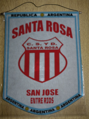 BANDERIN SANTA ROSA SAN JOSE