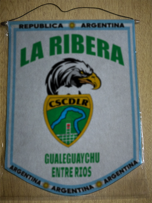 BANDERIN CLUB LA RIBERA GUALEGUAYCHU