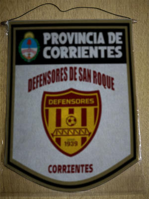 BANDERIN 40CM DORADO DEFENSORES DE SAN ROQUE