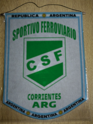 BANDERIN SPORTIVO FERROVIARIO MERCEDES