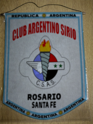 BANDERIN CLUB ARGENTINO SIRIO ROSARIO