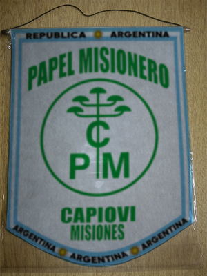 BANDERIN CLUB PAPEL MISIONERO CAPIOVI