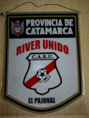 BANDERIN 40 CM DORADO RIVER UNIDO EL PAJONAL