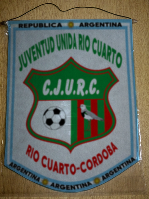 BANDERIN JUVENTUD UNIDA RIO CUARTO