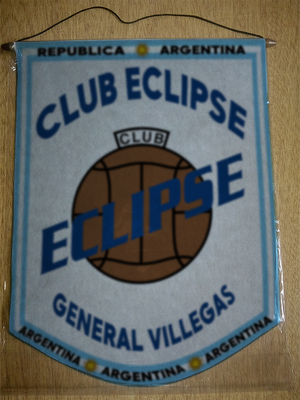 BANDERIN CLUB ECLIPSE GENERAL VILLEGAS