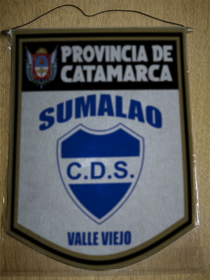BANDERIN 40 CM DORADO SUMALAO VALLE VIEJO