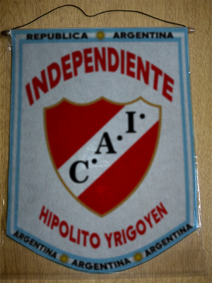 BANDERIN INDEPENDIENTE YRIGOYEN SALTA