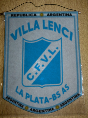 BANDERIN VILLA LENCI LA PLATA