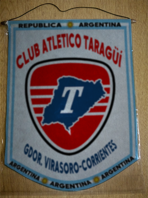 BANDERIN CLUB TARAGUI VIRASORO CORRIENTES