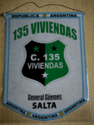 BANDERIN CLUB 135 VIVIENDAS GUEMES SALTA