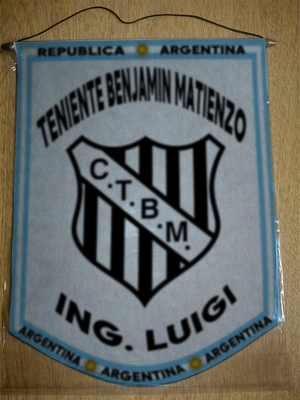 BANDERIN TENIENTE BENJAMIN MATIENZO ING. LUIGI