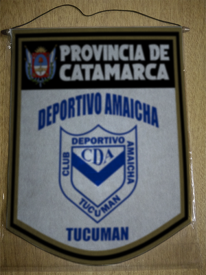 BANDERIN 40 CM DORADO TUCUMAN DEPORTIVO AMAICHA