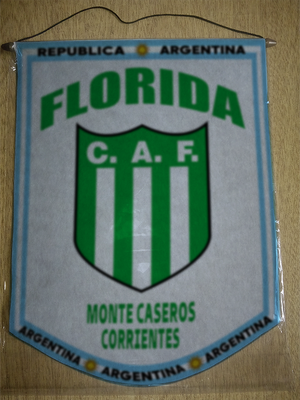 BANDERIN FLORIDA MONTE CASEROS