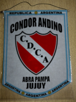 BANDERIN CLUB CONDOR ANDINO JUJUY
