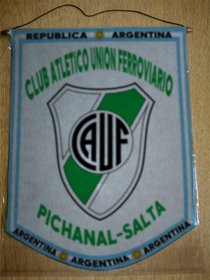 BANDERIN UNION FERROVIARIO PICHANAL SALTA