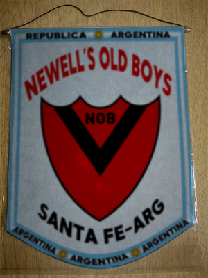 BANDERIN NEWELL´S OLD BOYS SANTA FE