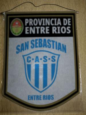 BANDERIN SAN SEBASTIAN ENTRE RIOS