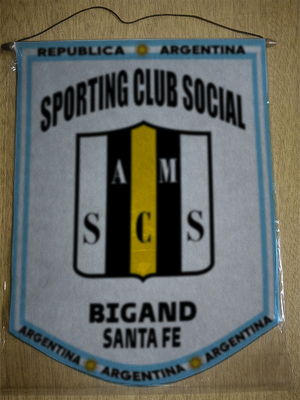 BANDERIN SPORTING CLUB SOCIAL BIGAND