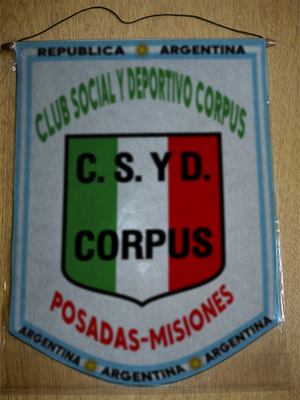 BANDERIN CLUB CORPUS POSADAS MISIONES