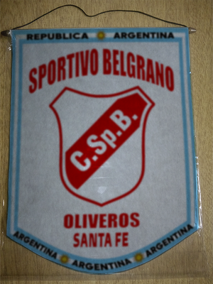 BANDERIN SPORTIVO BELGRANO OLIVEROS