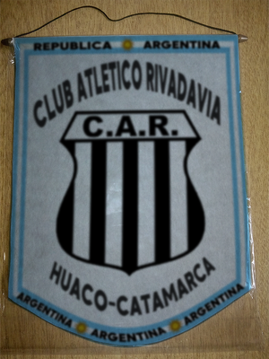 BANDERIN CLUB RIVADAVIA HUACO CATAMARCA