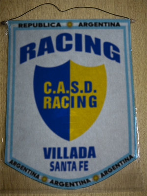 BANDERIN RACING VILLADA SANTA FE