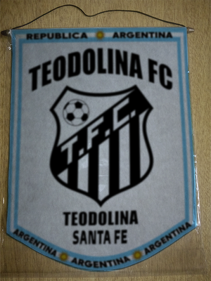 BANDERIN TEODOLINA FC SANTA FE