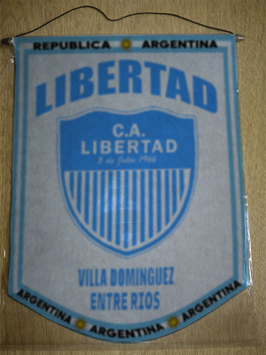 BANDERIN LIBERTAD VILLA DOMINGUEZ ENTRE RIOS
