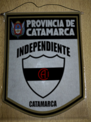 BANDERIN 40 CM DORADO INDEPENDIENTE DE CATAMARCA