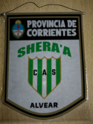 BANDERIN 40CM DORADO SHERA’A ALVEAR