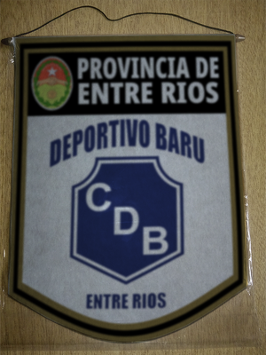 BANDERIN DEPORTIVO BARU ENTRE RIOS