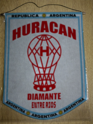 BANDERIN HURACAN DIAMANTE ENTRE RIOS
