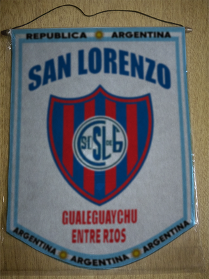 BANDERIN SAN LORENZO GUALEGUAYCHU