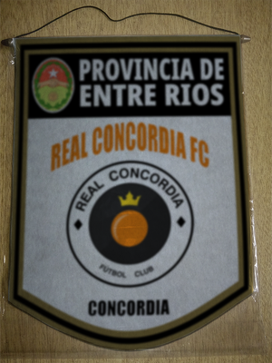BANDERIN REAL CONCORDIA FC ENTRE RIOS