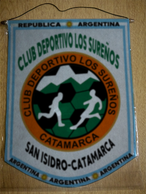 BANDERIN CLUB LOS SUREÑOS CATAMARCA