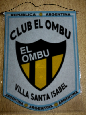 BANDERIN EL OMBU VILLA SANTA ISABEL