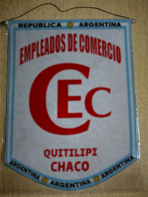 BANDERIN EMPLEADOS COMERCIO QUITILIPI CHACO