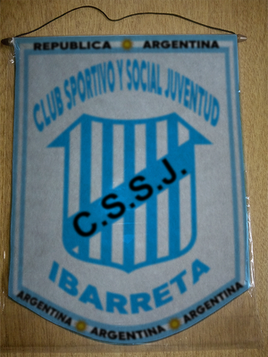 BANDERIN CLUB JUVENTUD IBARRETA FORMOSA