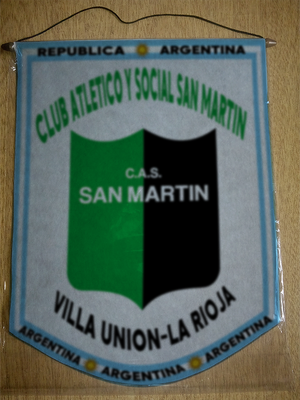 BANDERIN SAN MARTIN VILLA UNION LA RIOJA