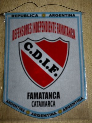 BANDERIN DEFENSORES INDEPENDIENTE FAMATANCA