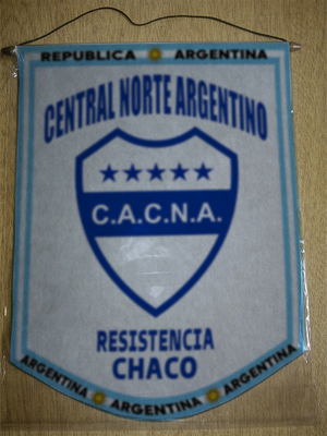 BANDERIN CENTRAL NORTE ARGENTINO CHACO