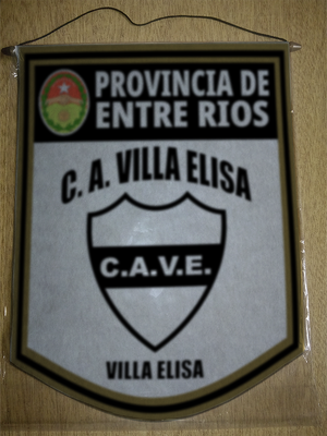 BANDERIN CLUB VILLA ELISA ENTRE RIOS