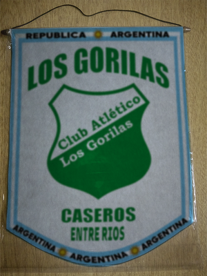 BANDERIN LOS GORILAS CASEROS ENTRE RIOS