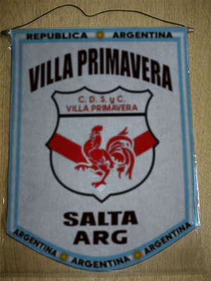 BANDERIN VILLA PRIMAVERA SALTA