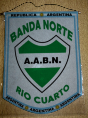 BANDERIN BANDA NORTE RIO CUARTO