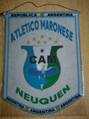 BANDERIN ATLETICO MARONESE NEUQUEN