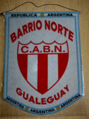 BANDERIN BARRIO NORTE DE GUALEGUAY