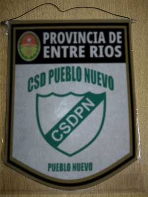 BANDERIN CSD PUEBLO NUEVO ENTRE RIOS